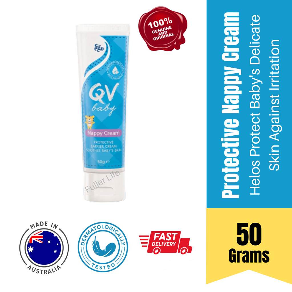 QV Baby Nappy Cream (50g) Pro Vitamin B5 Gentle for Nappy Irritation