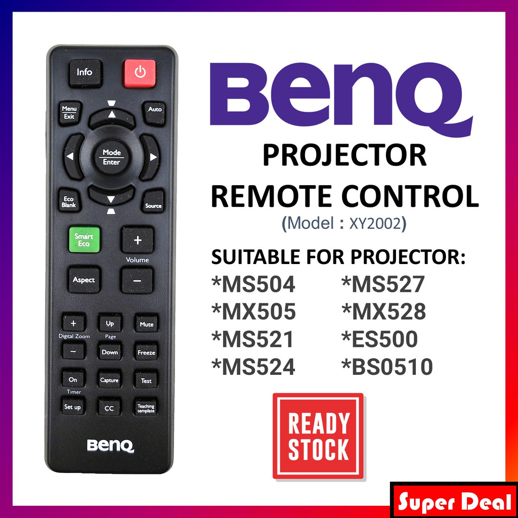 *ORIGINAL* BENQ Projektor Projector Remote Control Model XY2002 ...