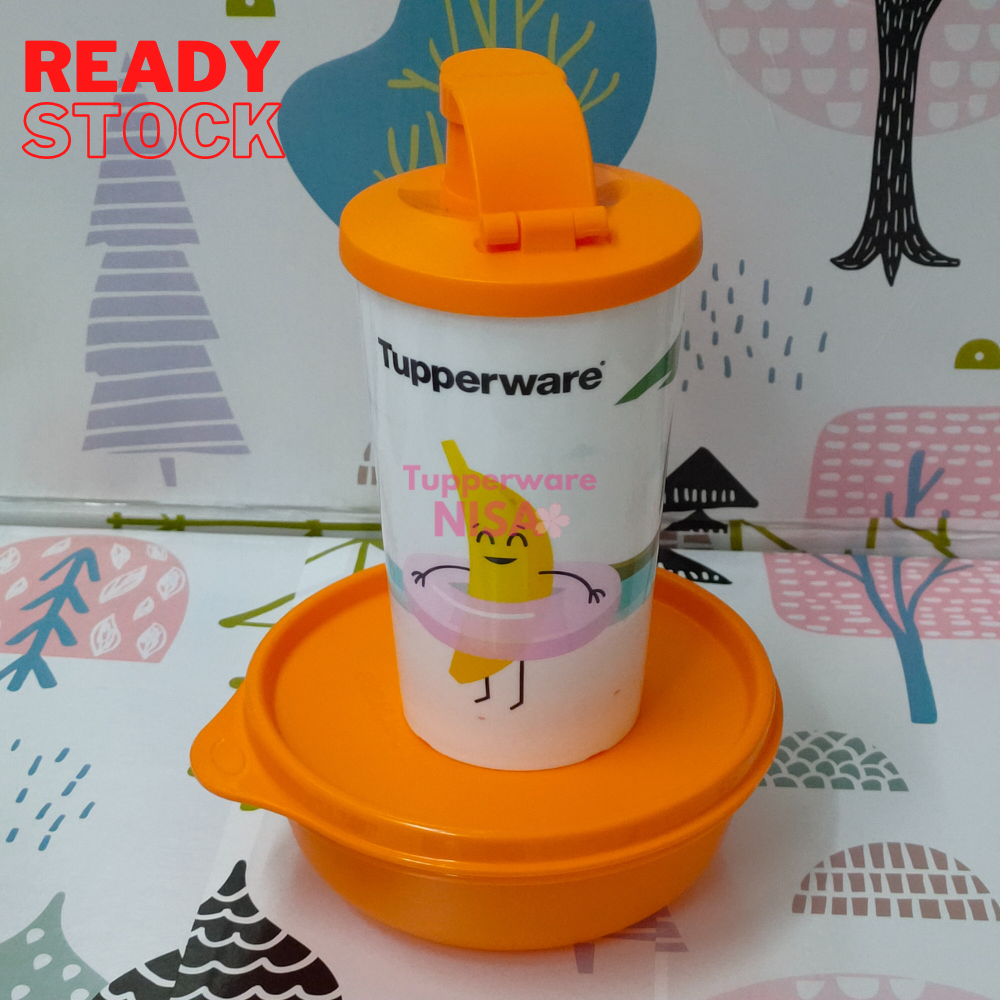 Hadiah Tupperware Canister Bowl Universal Jar 500ml 1 Liter - Bekas ...