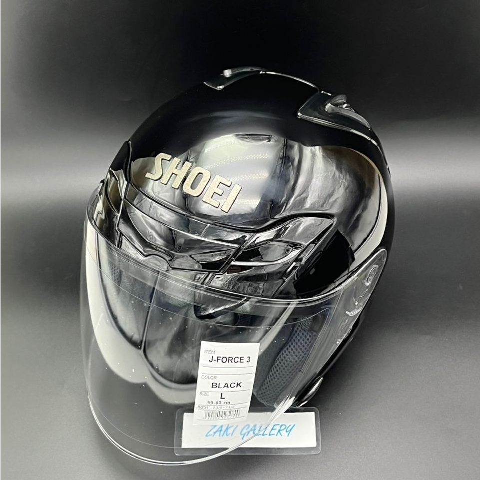 HELMET SHOEI J-FORCE 3 / JF3 / VISOR CJ1 (MATTE BLACK / BLUE