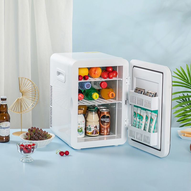 Outdoor small refrigerator mini freezer car and home dual use student ...
