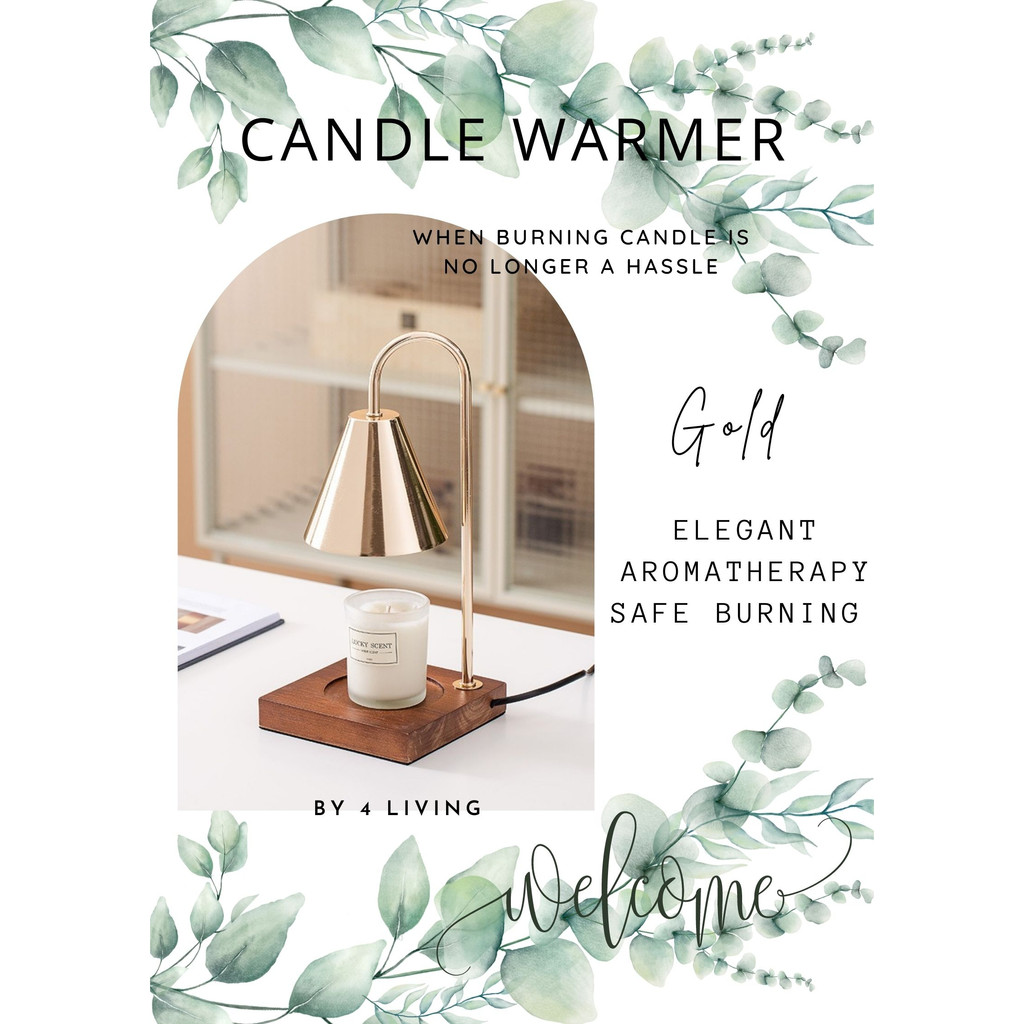 🔥Premium Quality🔥 Candle Warmer Lamp Lampu Lilin Melting Scented Candle