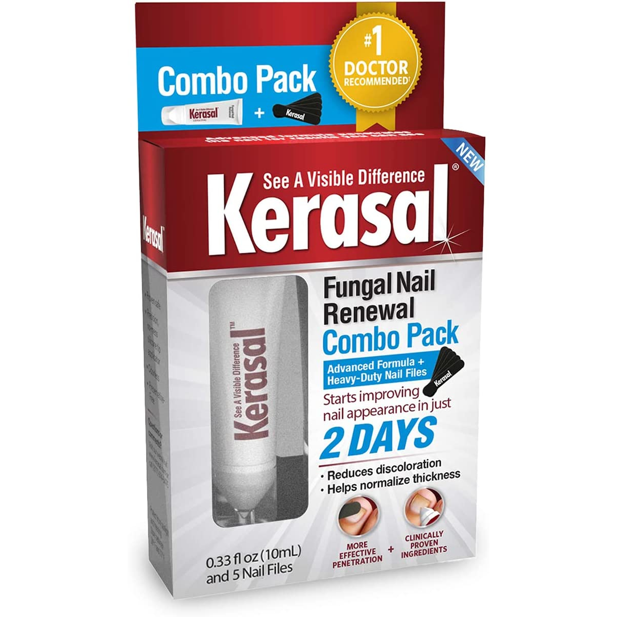 Kerasal Intensive Foot Repair Fungal Nail Renewal Nighttime Nail l