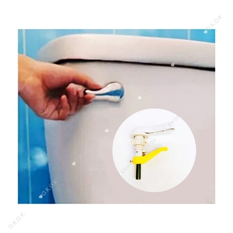 Low Level Handle Rainbow Rod / Cistern Handle / Toilet Bowl Handle