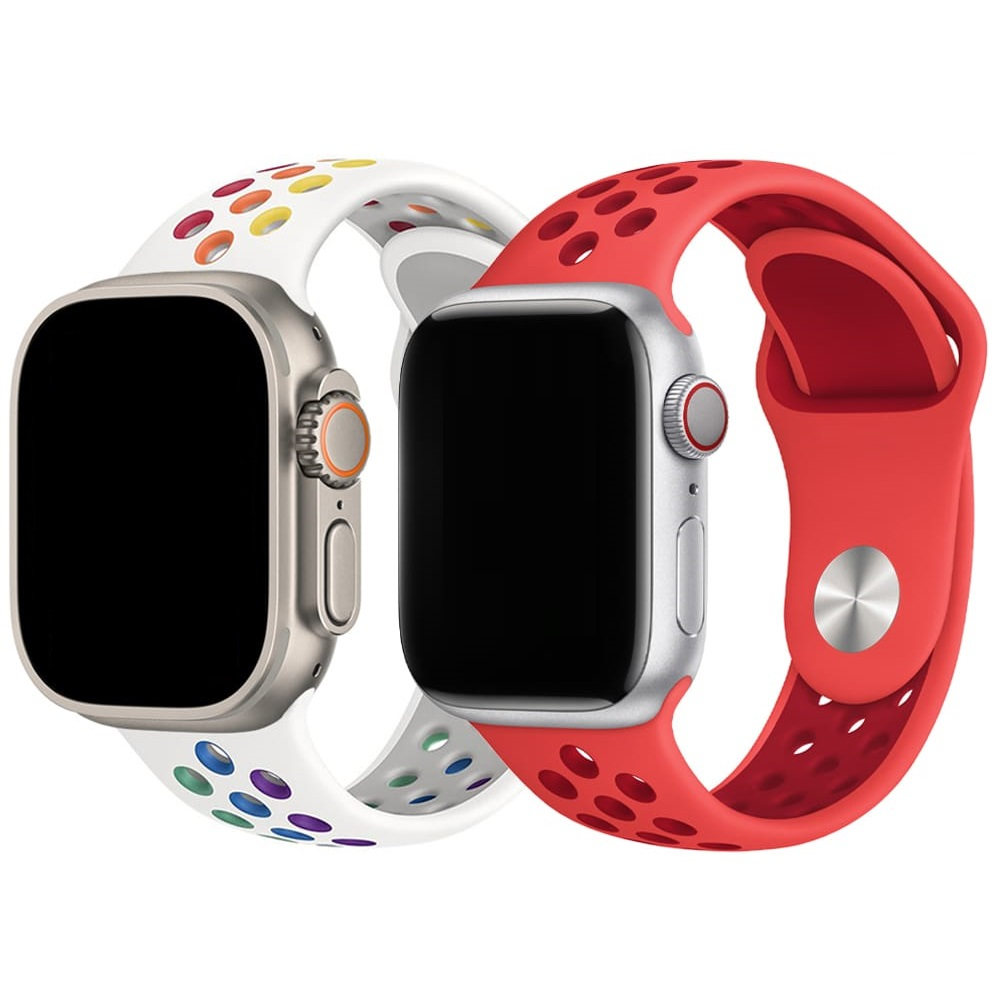 [MY Seller] Silicone Sport Band Fluoroelastomer Strap for iWatch Series