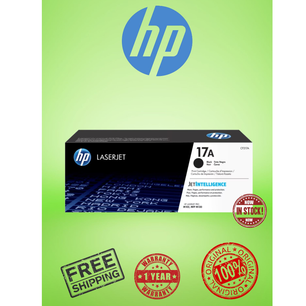 HP CF217A / 17A BLACK TONER CARTRIDGE | Shopee Malaysia