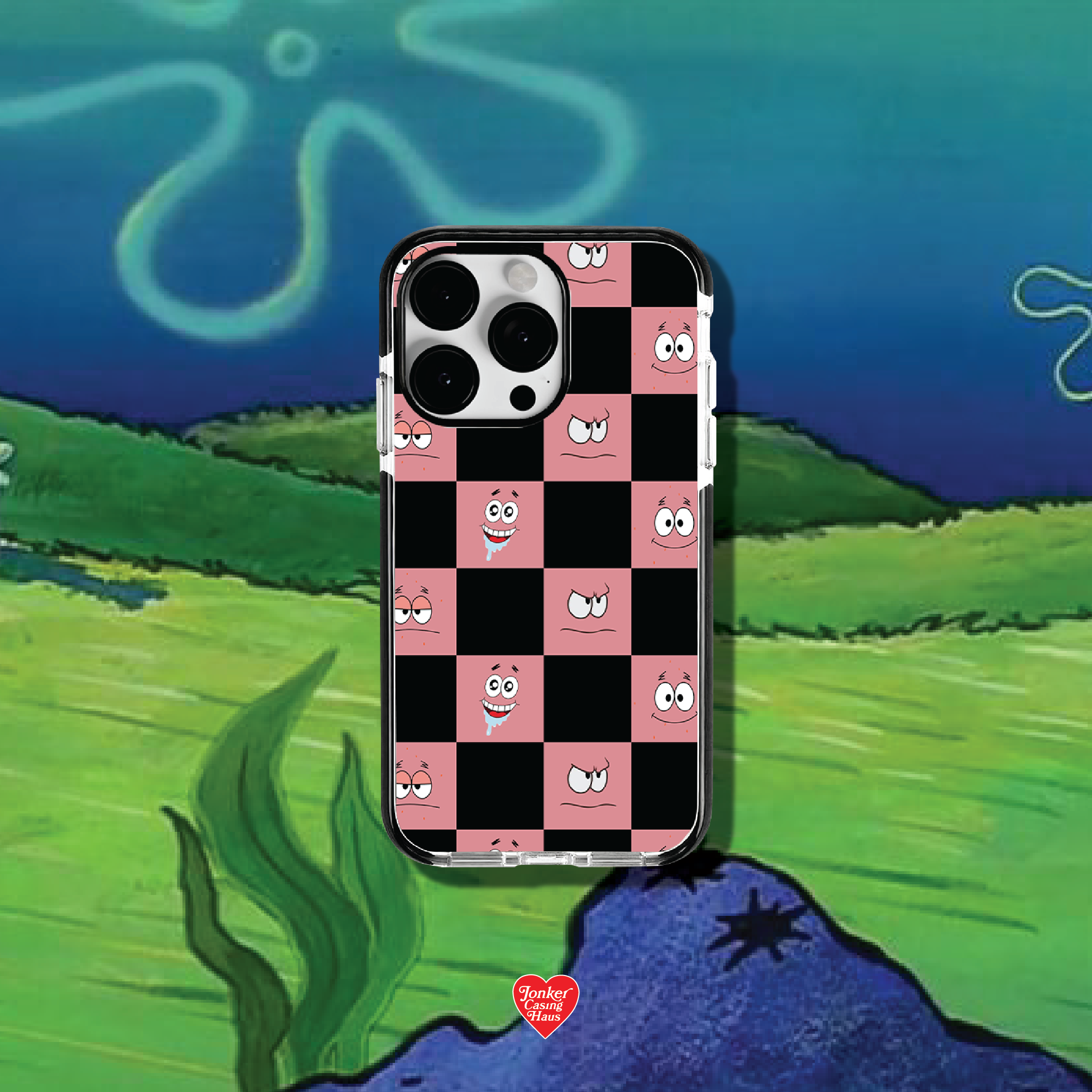 NEW PATR1CK CHECKERED EDITION DESIGNATED PHONE CASE FOR IP6 UNTIL 14 ...