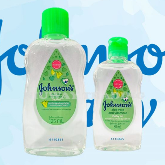 Johnson's Baby Creamy Body Oil With Aloe & Vitamin E For Delicate