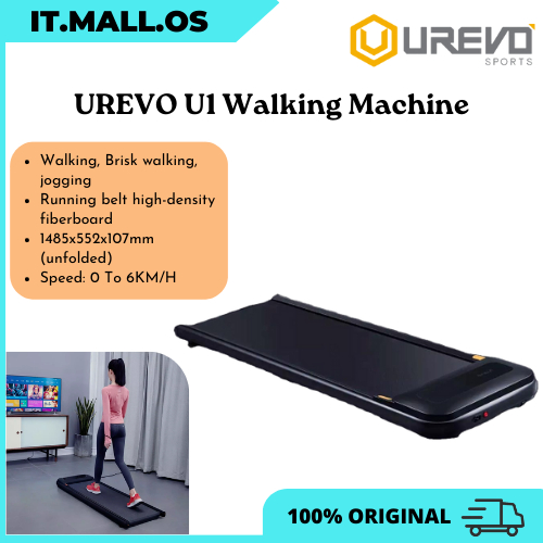 READY STOCK) XiaoMi UREVO U1 Walking Machine Walking Treadmill