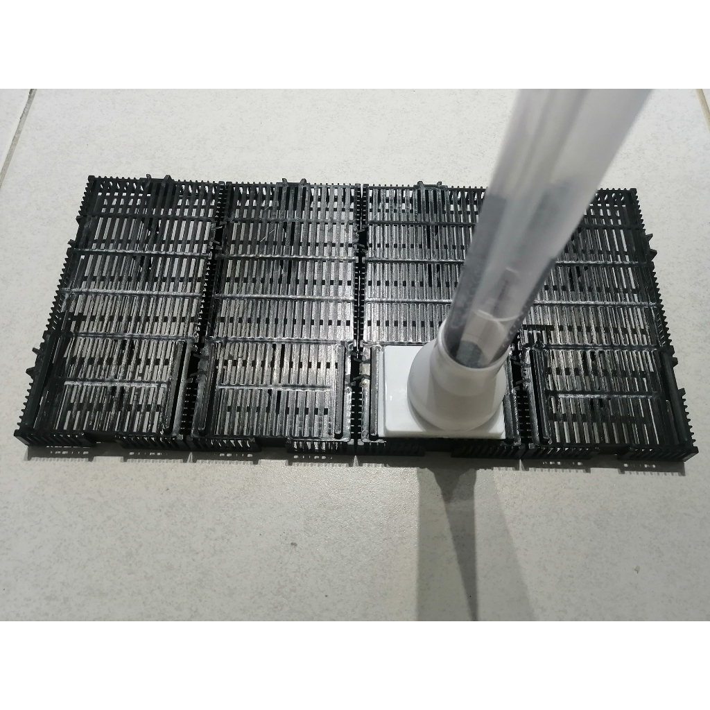 DIY Fish Tank Filter ABOOFAN 6Pcs Undergravel Filter Bottom Plate ...