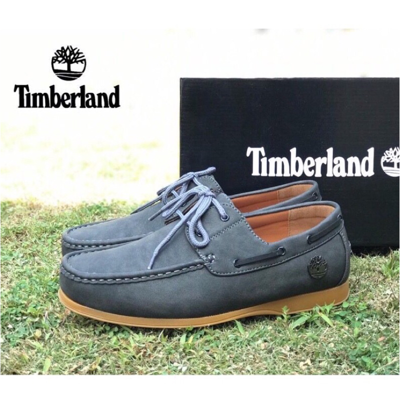 New Design Timber-Land Lifestyle Men Loafers Shoes Kasut Sampan Timberland