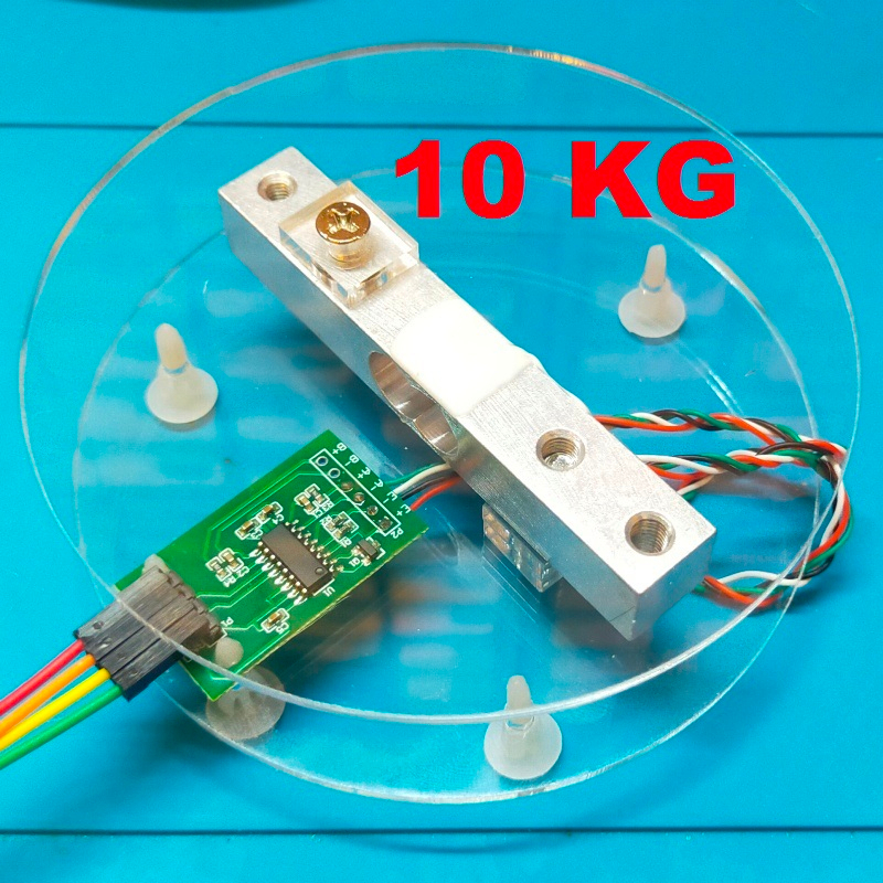 Weight Sensor 0 to 10kg ADC Module HX711DIY Acrylic Model Arduino ...
