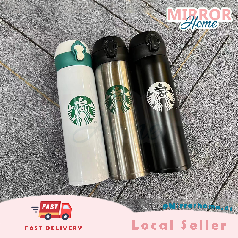 Starbucks Thermos Cup Tumbler Thermal Flasks Stainless Steel Bottle
