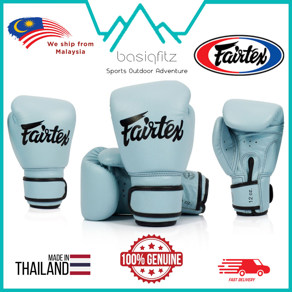 [Genuine] Fairtex BGV20 Boxing Glove Genuine Leather Boxing Gloves Muay