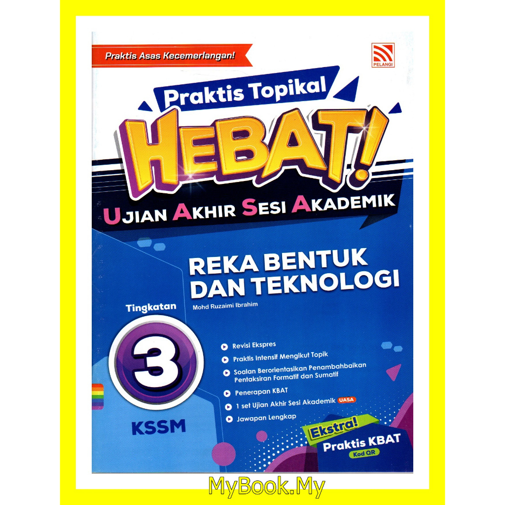 *BARU* MyB Buku Latihan : Praktis Topikal Hebat UASA Tingkatan 3 - Reka ...