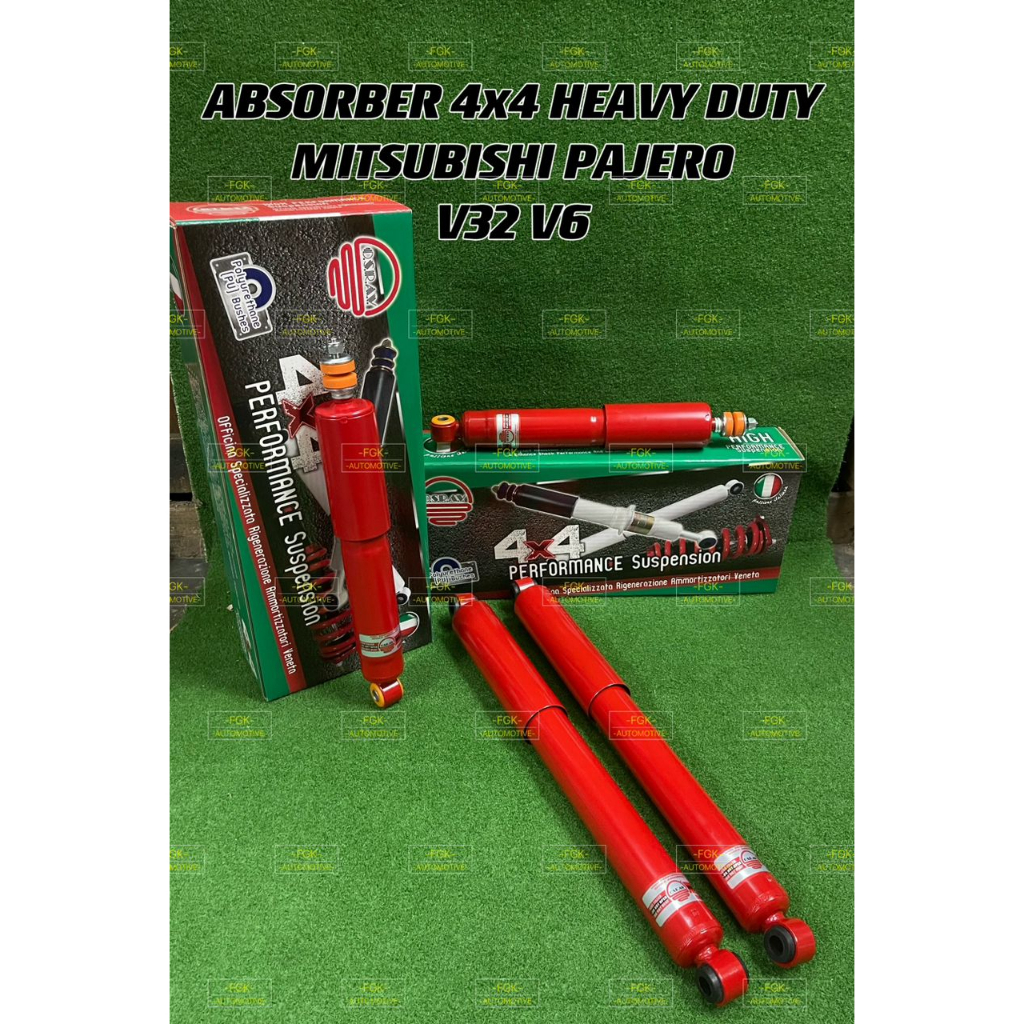 MITSUBISHI PAJERO V32 V6 SHOCKS ABSORBER SUSPENSION HEAVY DUTY Shopee