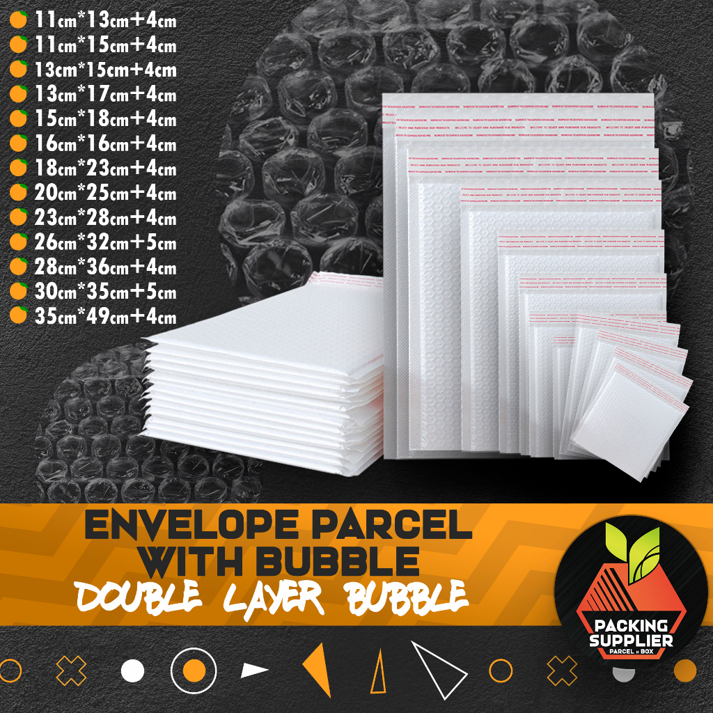 Bubble Envelope Parcel With Bubble 1 Box Bubble Wrap Envelope Courier