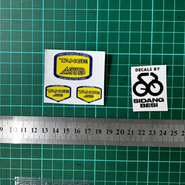 Tange MTB decals sticker for Retro Mountain Bike | Shopee Malaysia