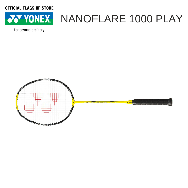Yonex Nanoflare 1000 Play Badminton Racquet [Lightning Yellow] - Strung