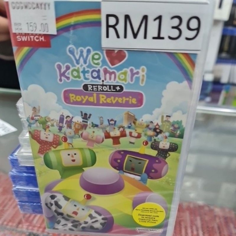 nintendo switch we love katamari reroll royal reverie English as new ...