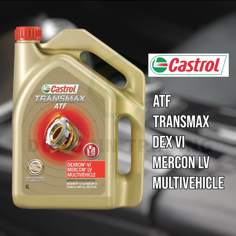 Castrol Transmax ATF Dexron-VI Mercon LV Multivehicle Automatic ...