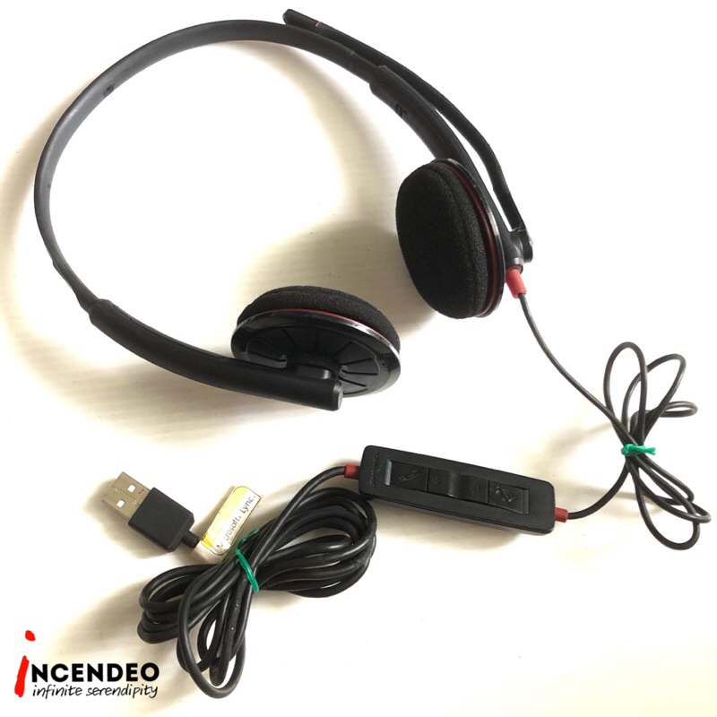 Plantronics Blackwire C320 M Usb Stereo Headset Shopee Malaysia