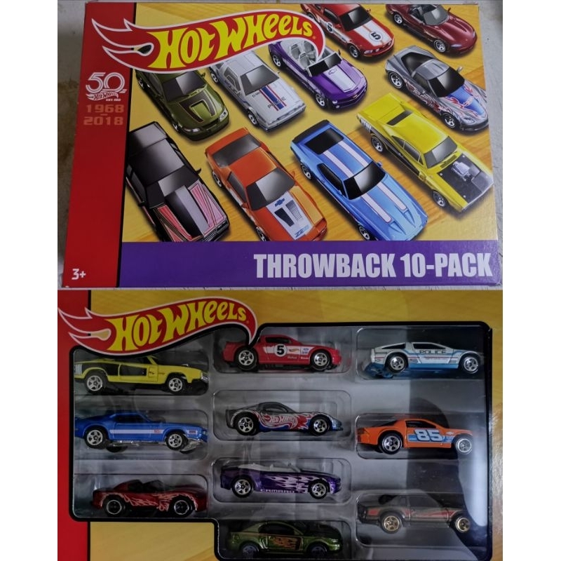 Hot wheels cheap 10 pack 2018