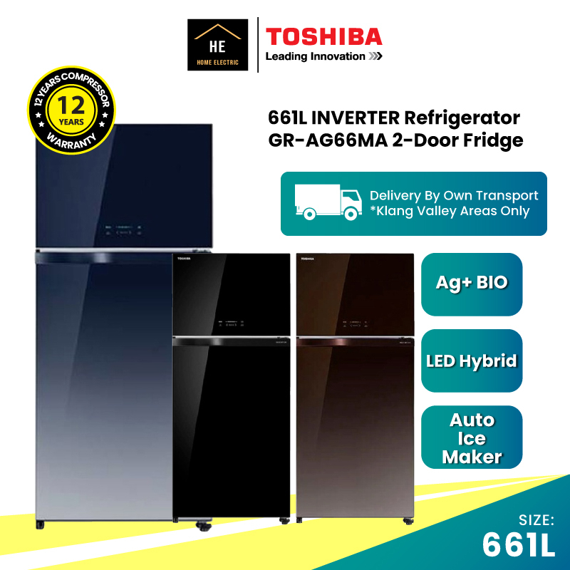 Toshiba shop fridge 660l