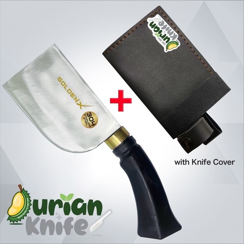 stainless Steel Durian Knife Pvc handle / Pisau Belah Durian plastic ...