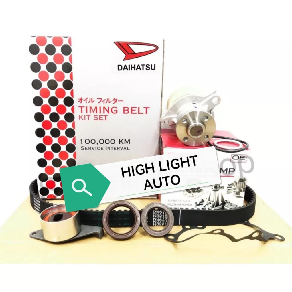 Perodua Viva 850cc Timing Belt Kit Set(111YU25)+GMB Water Pump GWD41A