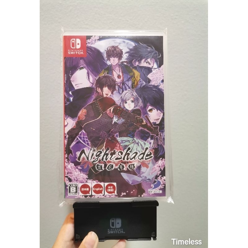 used】百花百狼Nightshade (switch)(otome game)(乙女游戏) | Shopee