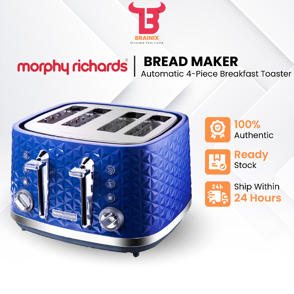Morphy Richards MR8105 Household Automatic 4Piece Breakfast Toast