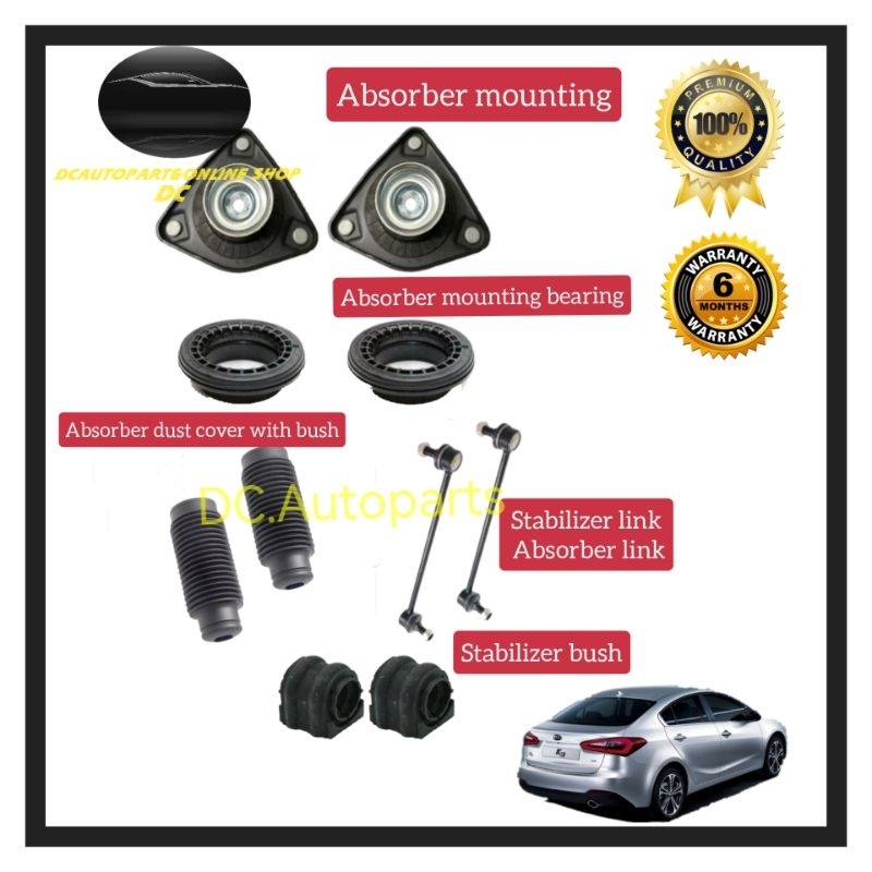 KIA CERATO K3 1.6 2.0 ABSORBER MOUNTING / BEARING / DUST COVER WITH