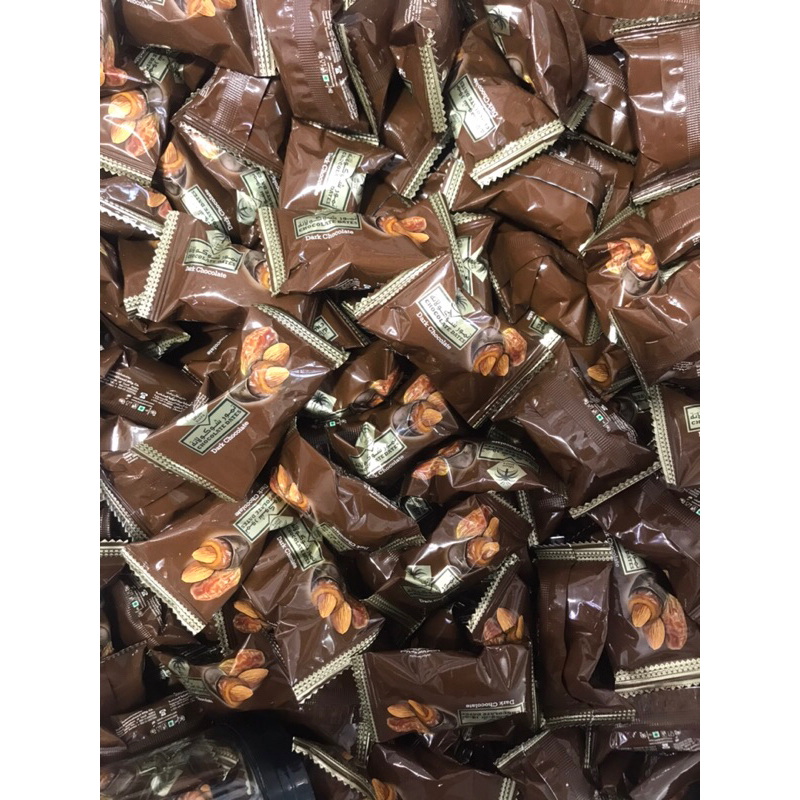 Siafa Indulgence Dark Chocolate Almond Dates from Saudi Arabia 100G