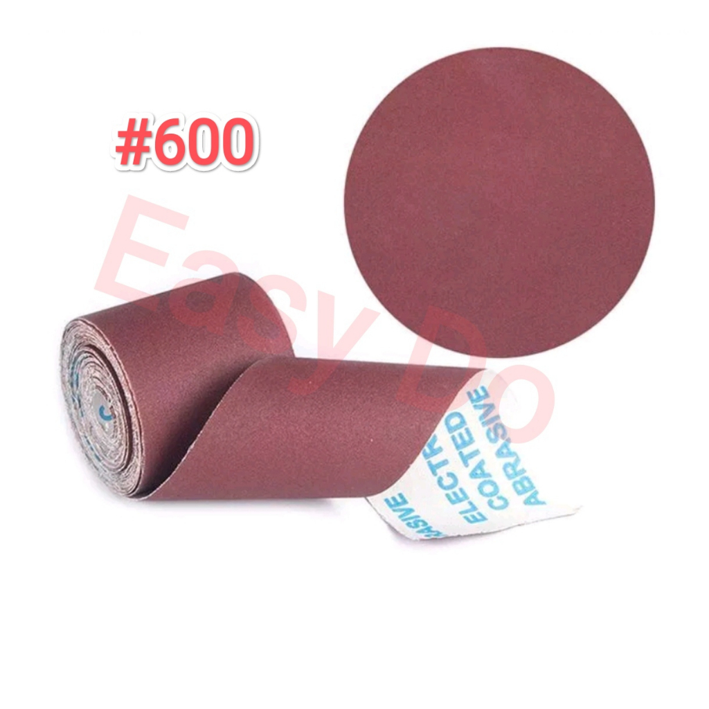 4 INCH 100mm Width Sandpaper Roll Emery Cloth Sanding Abrasive Sheets ...