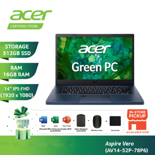 Acer Aspire Vero 15.6” Full HD Laptop Intel i7-1355U with 16GB