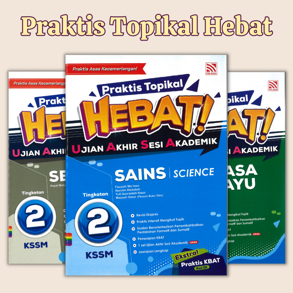 PRAKTIS TOPIKAL HEBAT UASA TINGKATAN 1, 2 DAN 3 | Shopee Malaysia