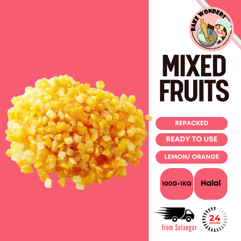 Mixed Peel/ Mix Peel / Mixed Peels / Mix Peels/ Buah Campuran/ Fruit