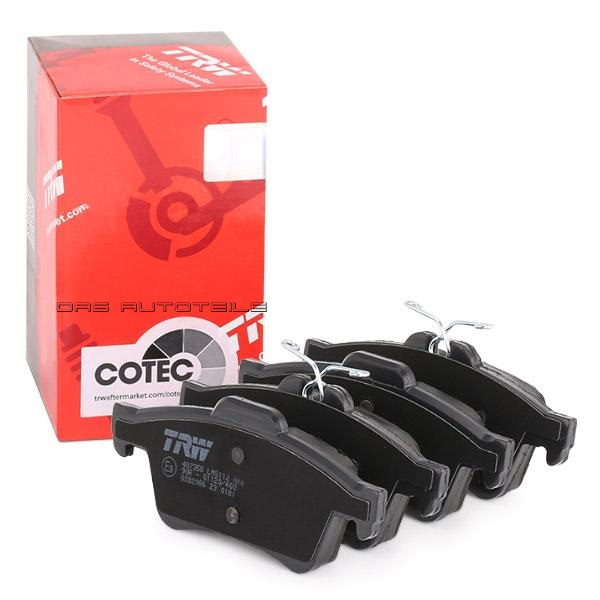 TRW Volvo S40 V50 C30 C70 V40 Rear Brake Pad Kit Set 31341331, 30742031