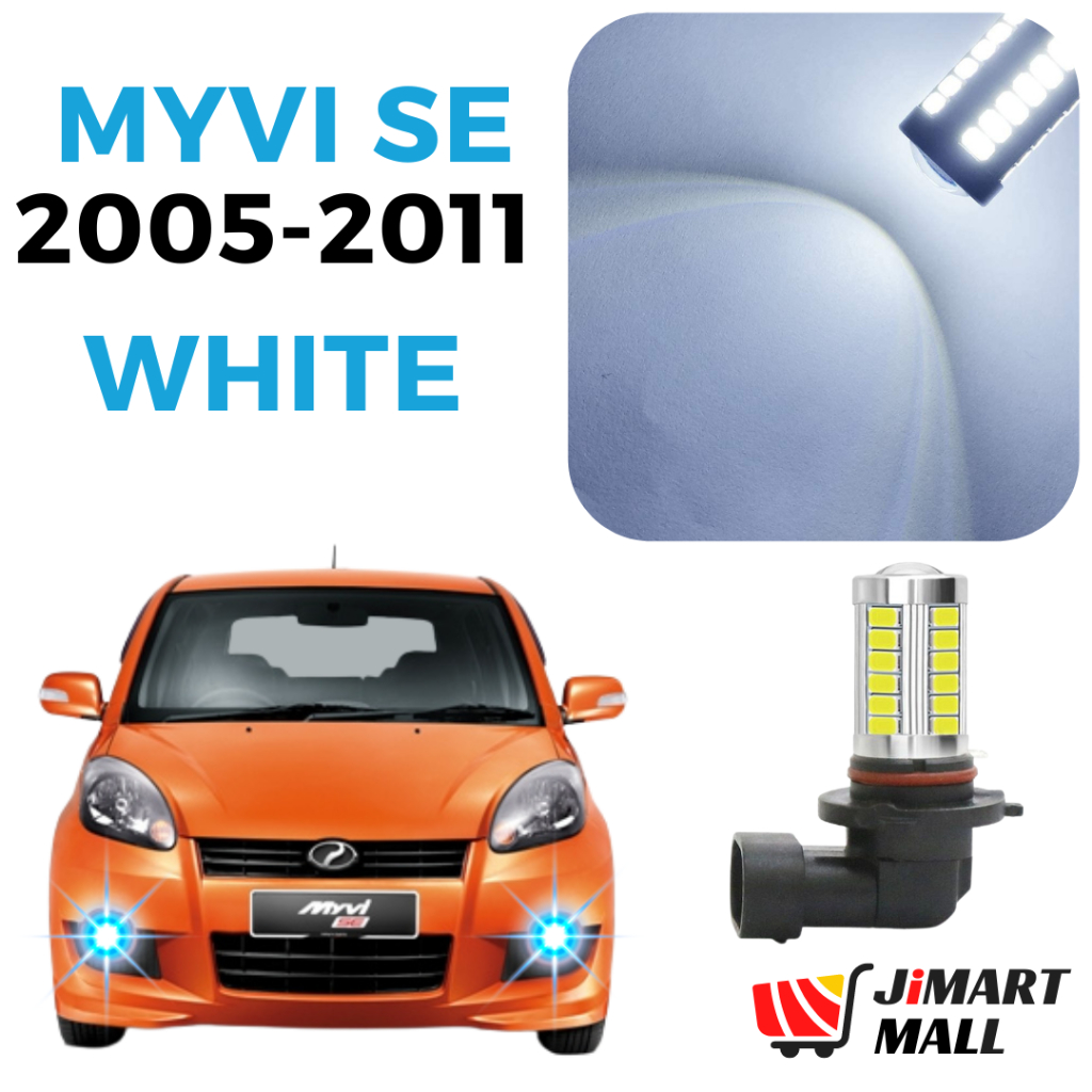 PERODUA MYVI 1 FOG LAMP LED BULB RGB Remote White Yellow Multi Color