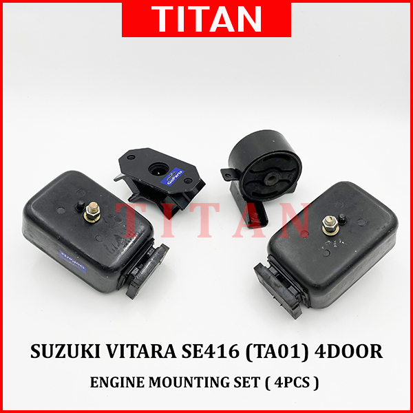 Engine Mounting & Gear Box Mounting Set 4pcs Suzuki Vitara Se416 Ta01 ...