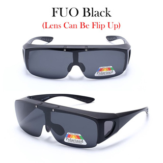 4GL SFO Polarized Sunglasses Fit Over Overlap (UV400)