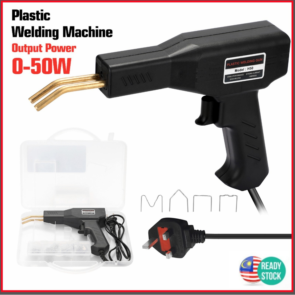 Ready Stock Car Bumper Repair Tool Kit 50W Plastic Repair Solder