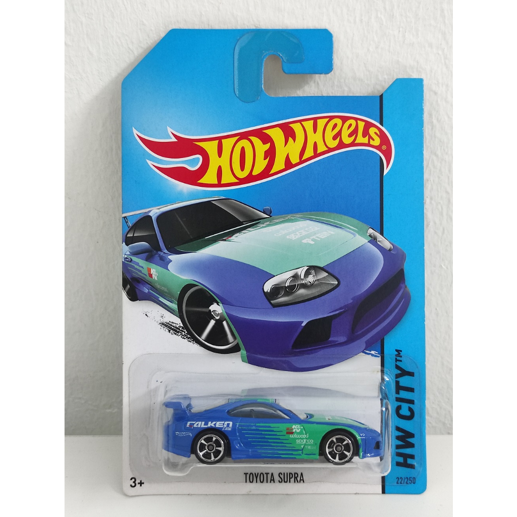 Hot Wheels Toyota Supra Falken Blue 