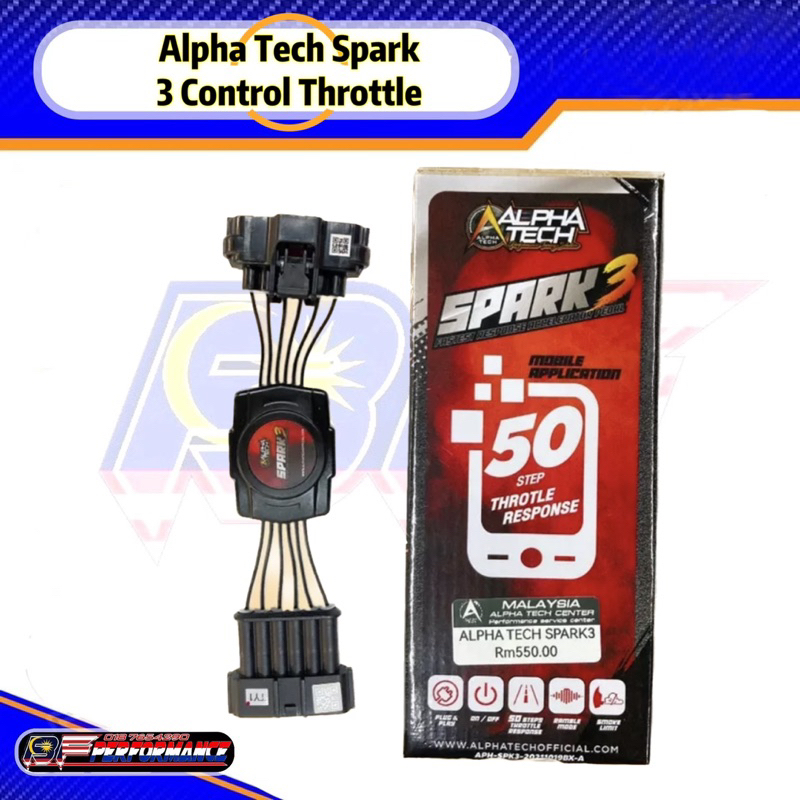 Alpha Tech Spark 3 Control Throttle Hilux Fortuner Hiace Avanza Innova ...