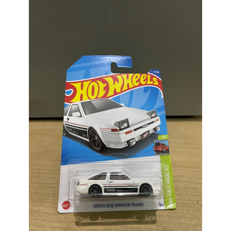 Hot Wheels Toyota AE86 Sprinter Trueno Tofu Car JDM Drif Car Initial D ...