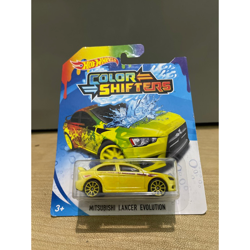 Hot Wheels Mitsubishi Lancer Evolution Color Shifter Edition | Shopee ...