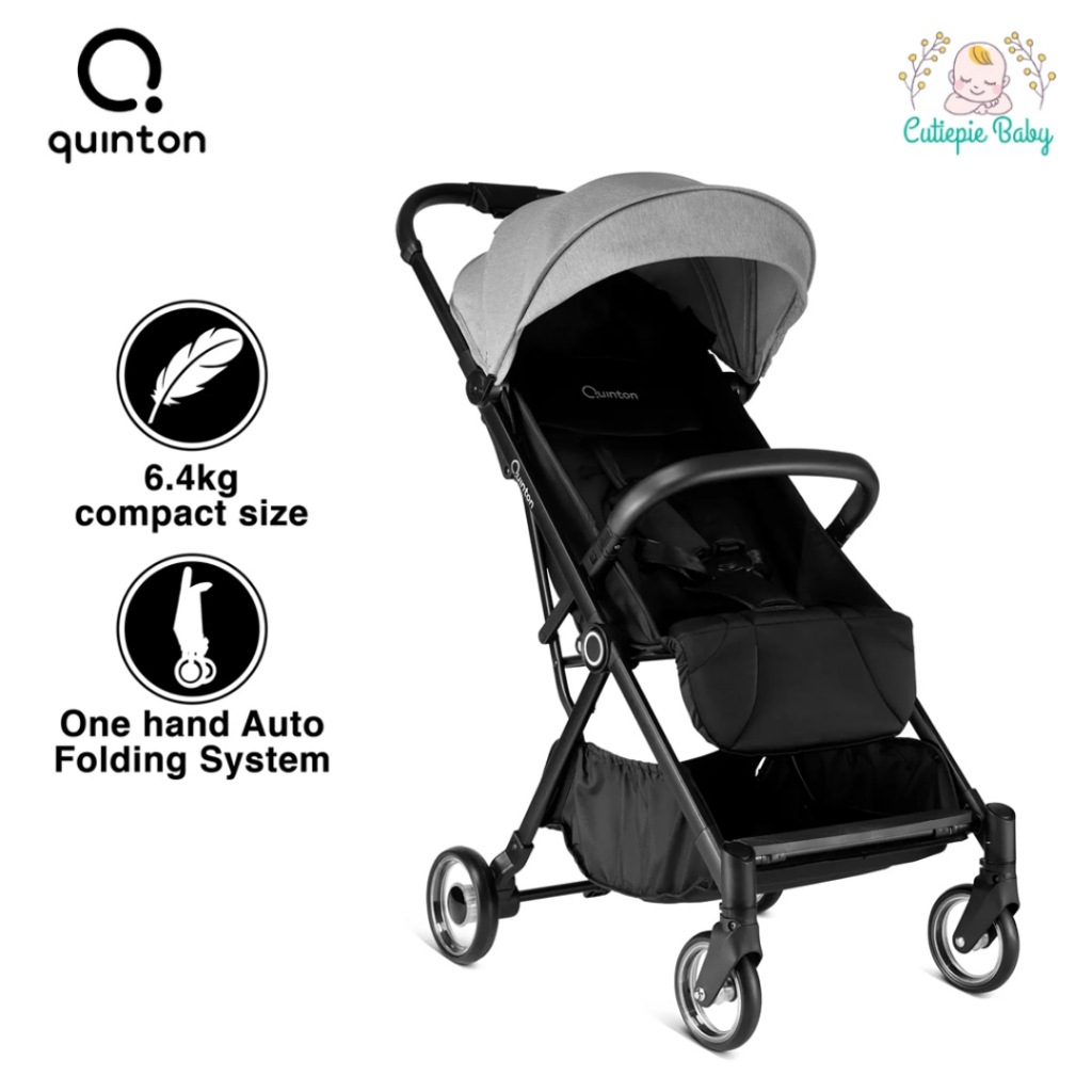 Quinton Light+ Auto Fold Stroller Shining Light/Pink/Ocean Green/Yellow ...