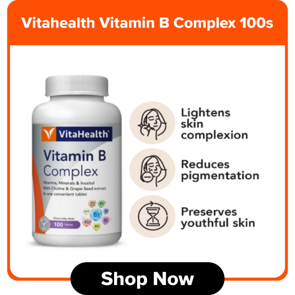 Vitahealth Vitamin B Complex 100s | Shopee Malaysia