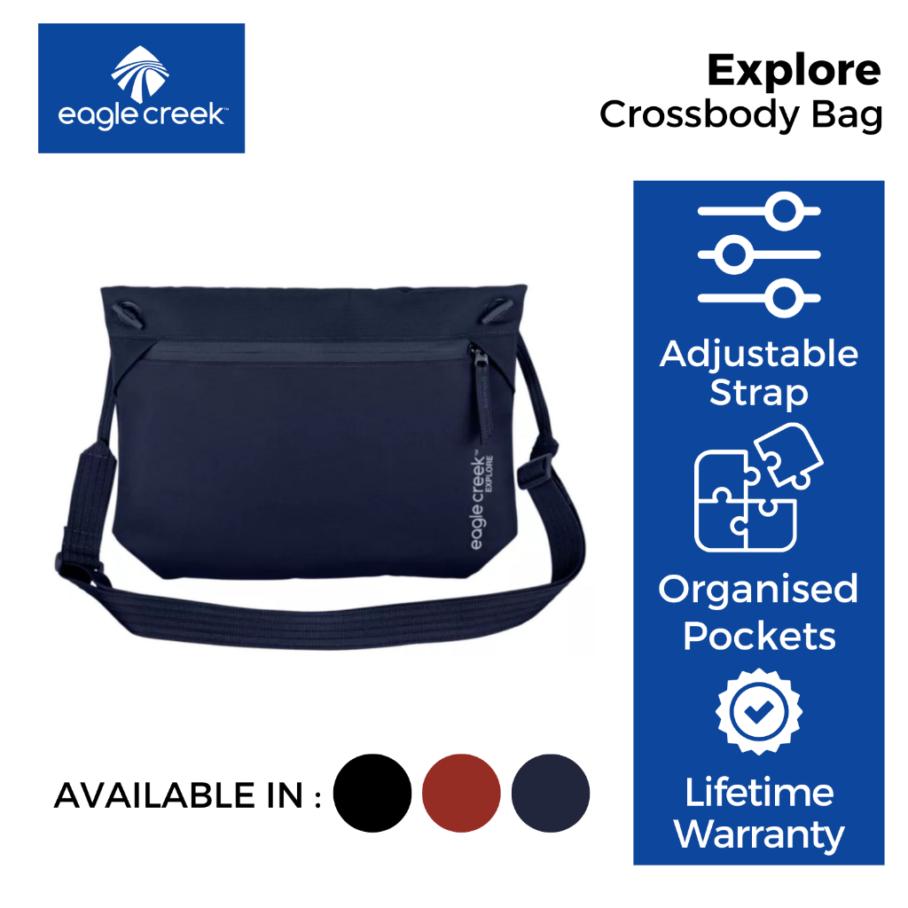Eagle Creek Explore Crossbody Bag Shopee Malaysia